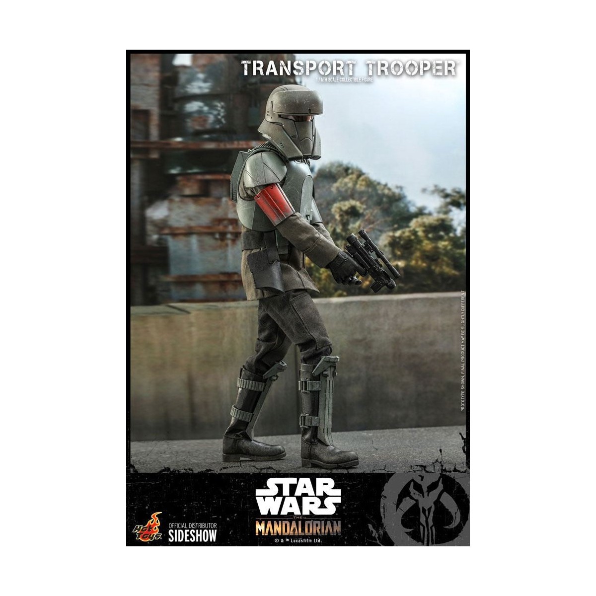 Juguetes calientes Star Wars - El Mandalorian - Soldado de transporte 1/6