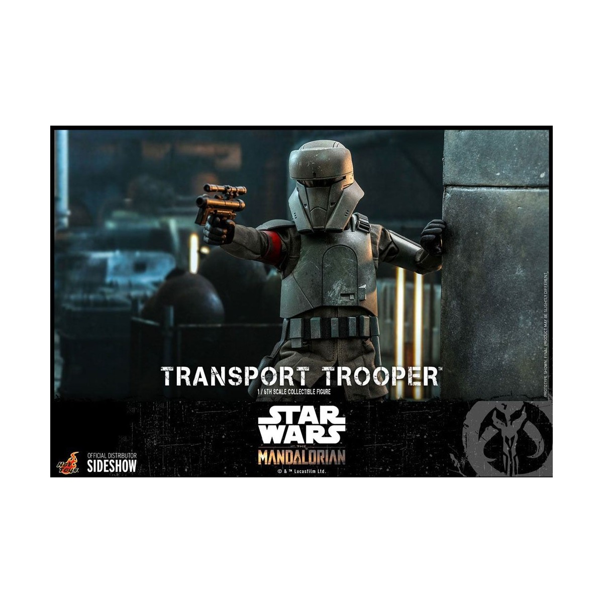 Juguetes calientes Star Wars - El Mandalorian - Soldado de transporte 1/6