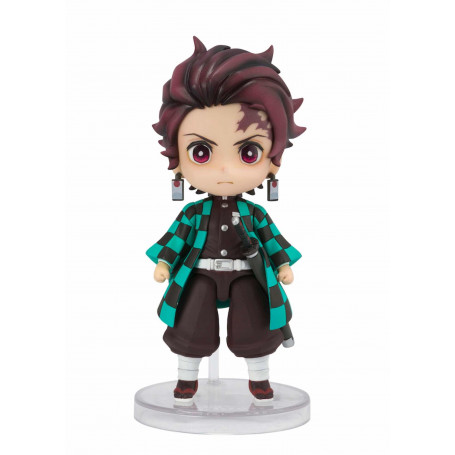 Figuras de Bandai Figuras MINI - TANJIRO KAMADO - Cazador de Demonios KIMETSU NO YAIBA