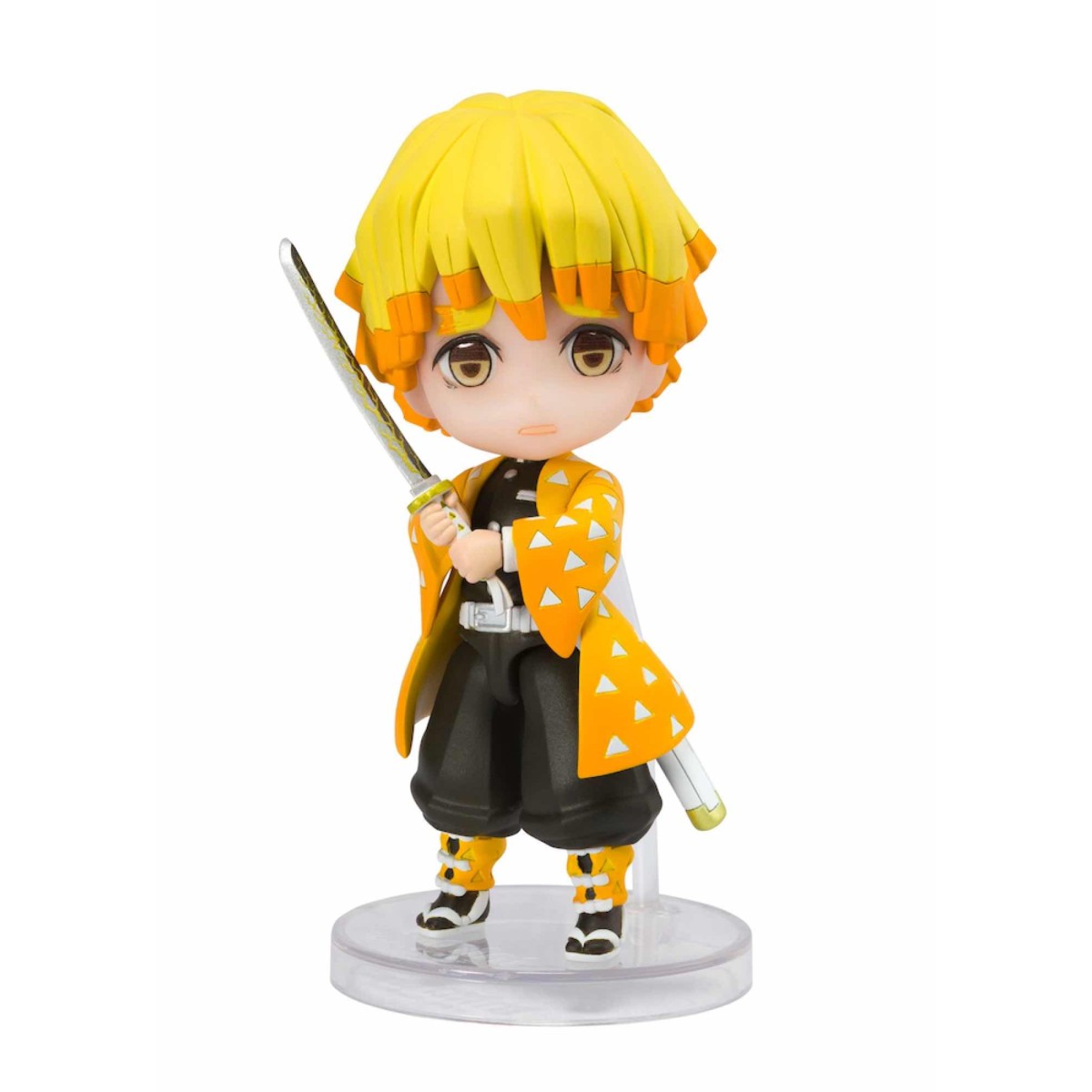 Figuras de Bandai Figuras MINI - ZENITSU AGATSUMA - Cazador de Demonios KIMETSU NO YAIBA