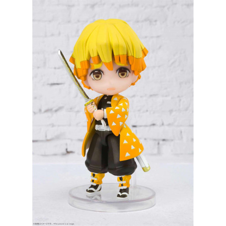 Figuras de Bandai Figuras MINI - ZENITSU AGATSUMA - Cazador de Demonios KIMETSU NO YAIBA