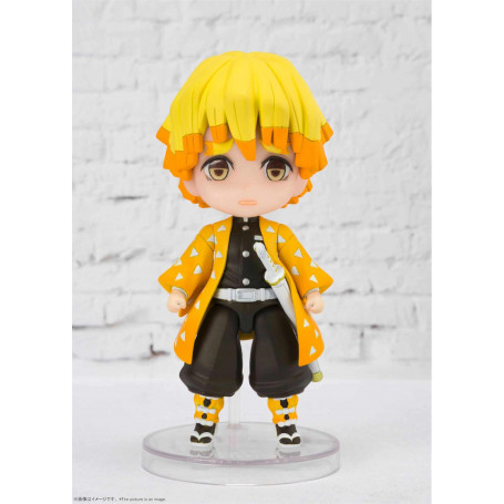 Figuras de Bandai Figuras MINI - ZENITSU AGATSUMA - Cazador de Demonios KIMETSU NO YAIBA