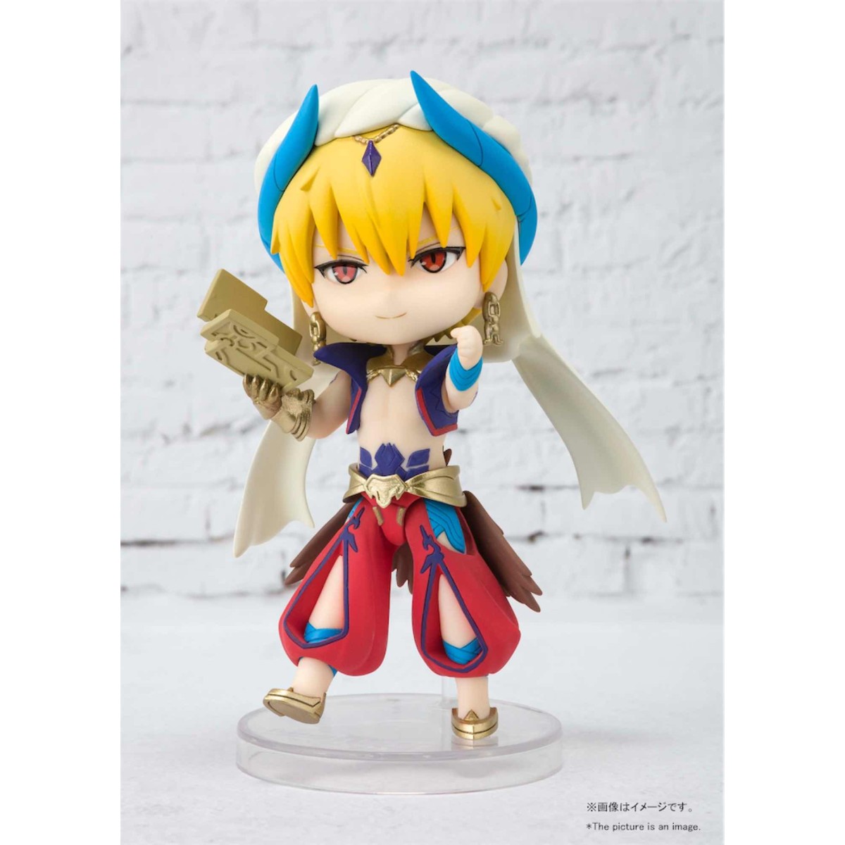 Figurilla de Bandai Figuarts MINI - Gilgamesh - DESTINO/ GRAN ORDEN ABSOLUTO FRENTE DEMONíaco: BABYLONIA