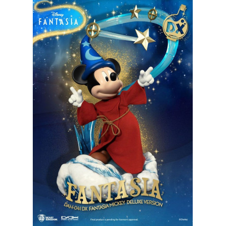 Reino de la Bestia - Mickey Fantasía Versión Deluxe - Héroes de Acción Dinámica 1/9 figura de acción