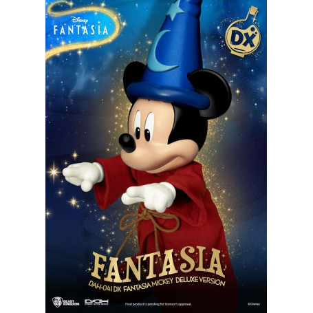 Reino de la Bestia - Mickey Fantasía Versión Deluxe - Héroes de Acción Dinámica 1/9 figura de acción
