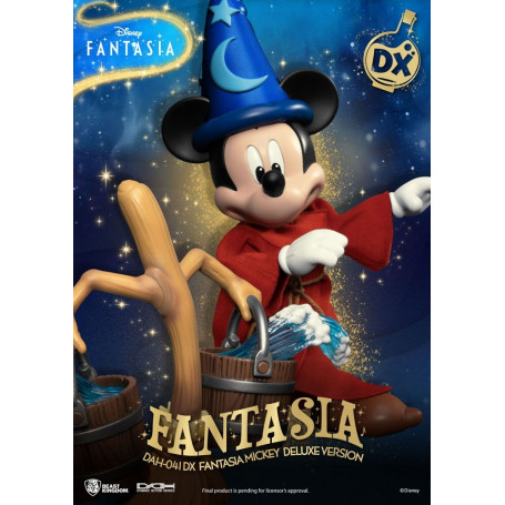 Reino de la Bestia - Mickey Fantasía Versión Deluxe - Héroes de Acción Dinámica 1/9 figura de acción