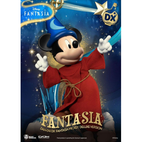 Reino de la Bestia - Mickey Fantasía Versión Deluxe - Héroes de Acción Dinámica 1/9 figura de acción