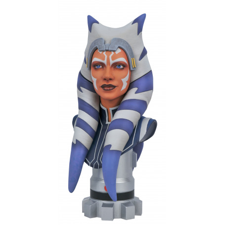 Juguetes selectos de diamante - Ahsoka Tano LEYENDA EN 3D 1/2 Escala Busto de Gentle Giant