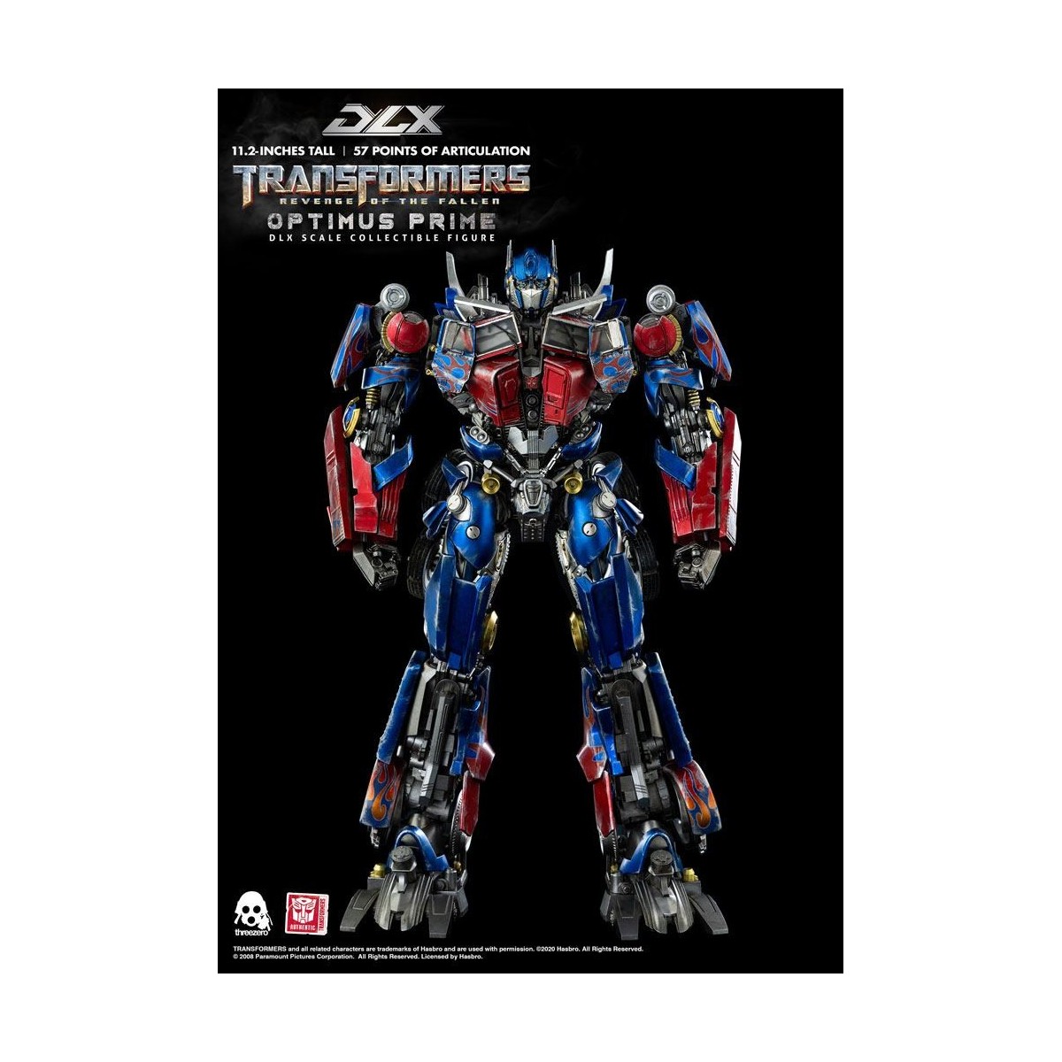 Three0 Transformers - DLX OPTIMUS PRIME - Transformers 2 : Venganza 