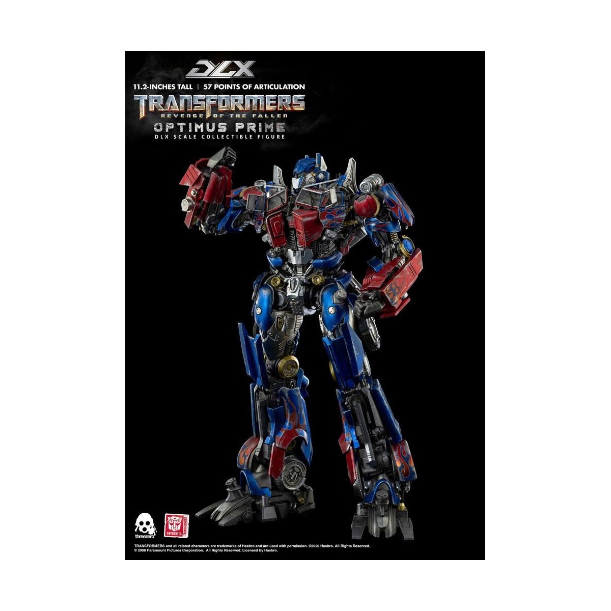 Three0 Transformers - DLX OPTIMUS PRIME - Transformers 2 : Venganza 