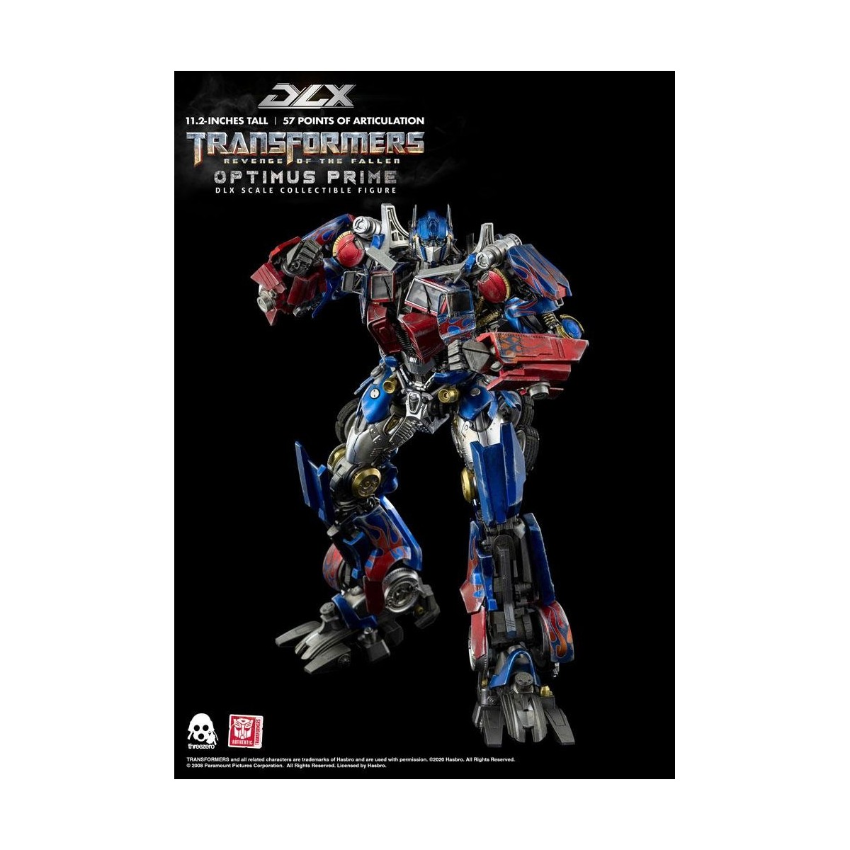 Three0 Transformers - DLX OPTIMUS PRIME - Transformers 2 : Venganza 