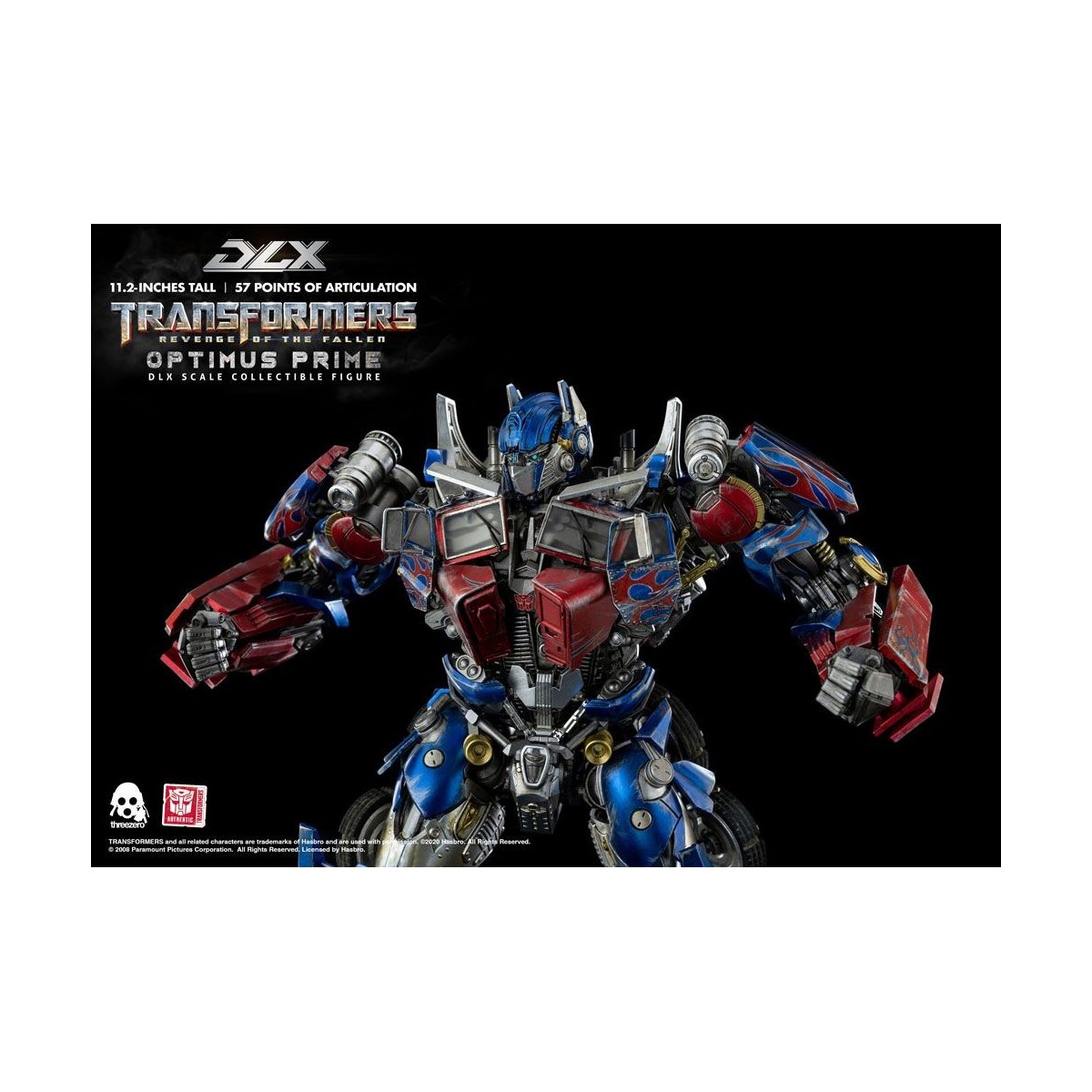Three0 Transformers - DLX OPTIMUS PRIME - Transformers 2 : Venganza 
