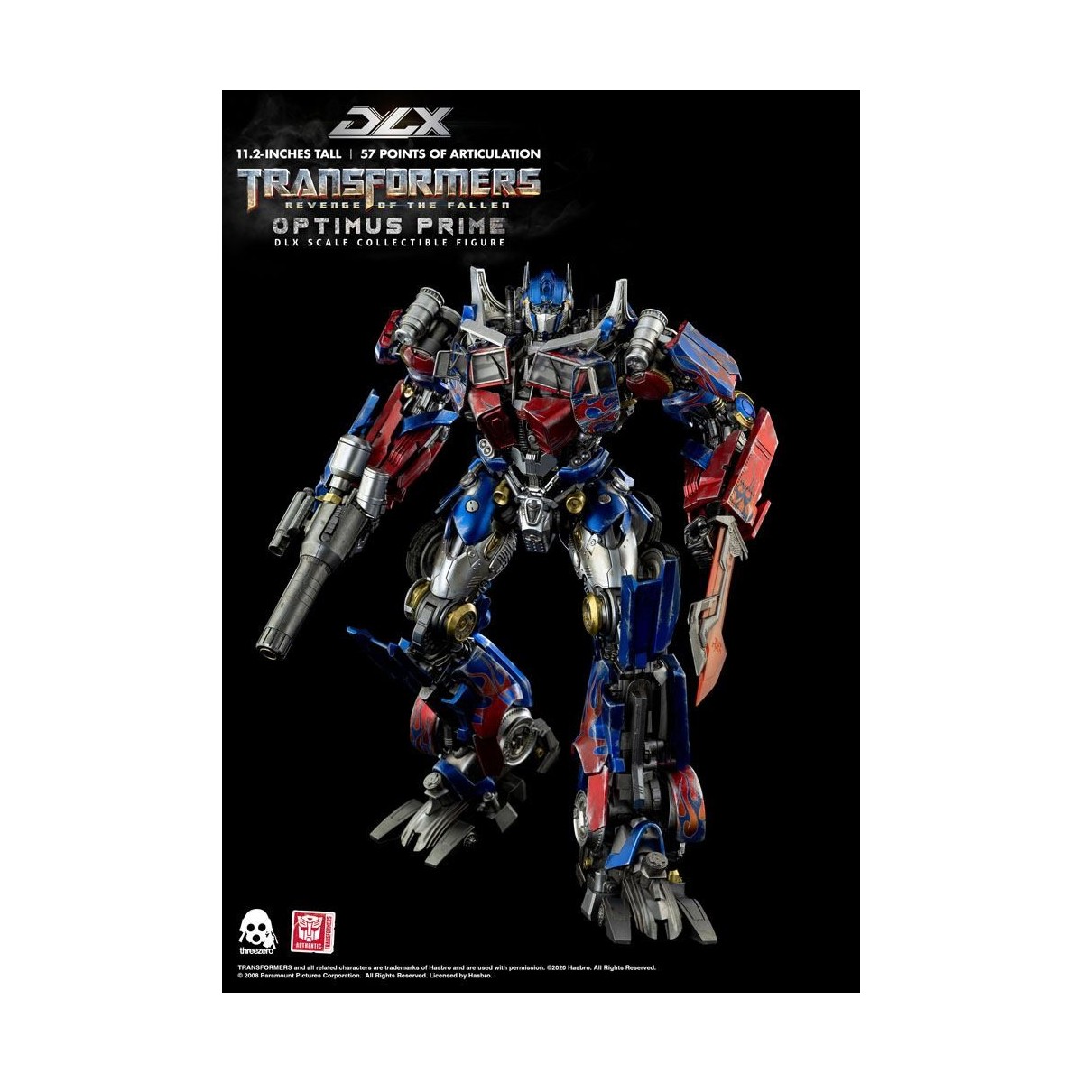 Three0 Transformers - DLX OPTIMUS PRIME - Transformers 2 : Venganza 