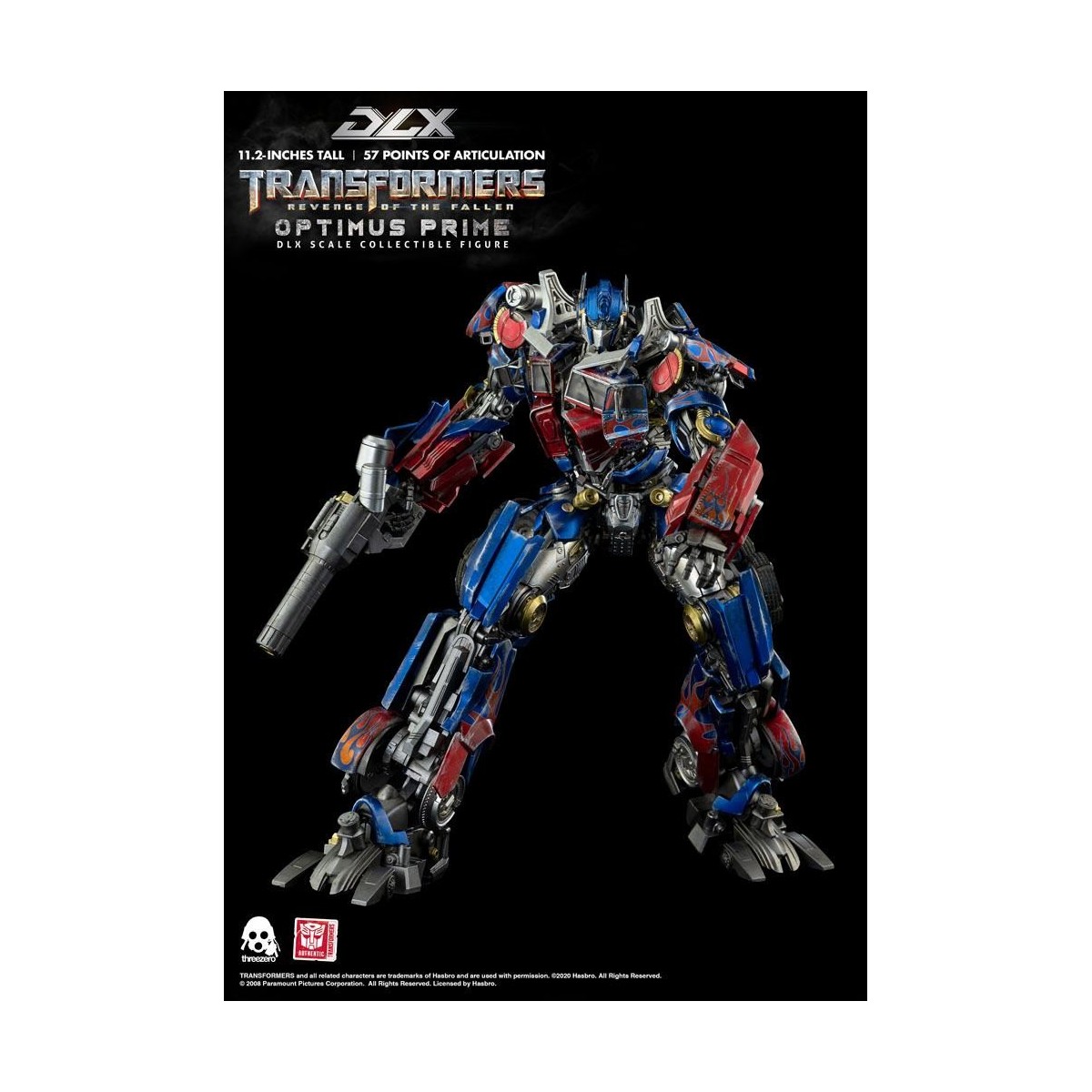 Three0 Transformers - DLX OPTIMUS PRIME - Transformers 2 : Venganza 