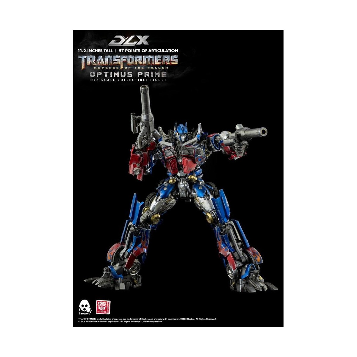 Three0 Transformers - DLX OPTIMUS PRIME - Transformers 2 : Venganza 