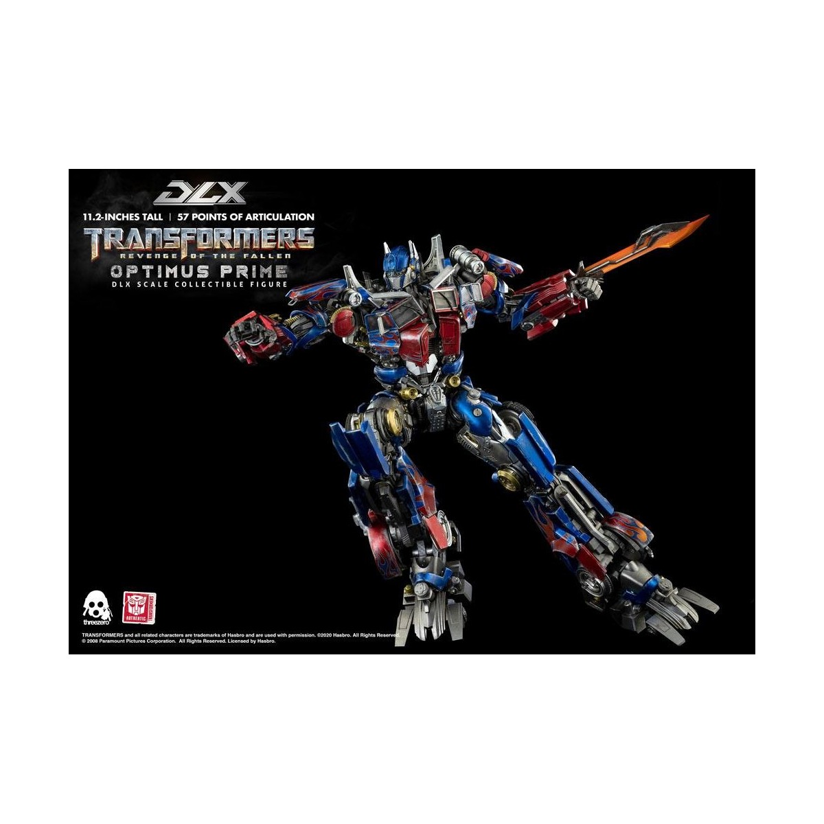 Three0 Transformers - DLX OPTIMUS PRIME - Transformers 2 : Venganza 