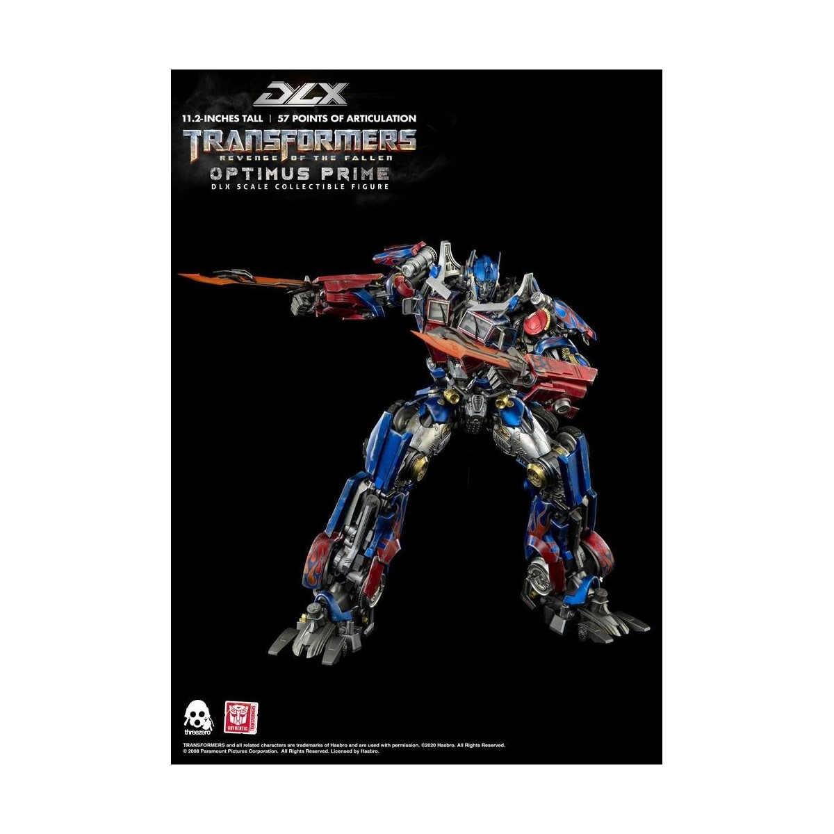 Three0 Transformers - DLX OPTIMUS PRIME - Transformers 2 : Venganza 