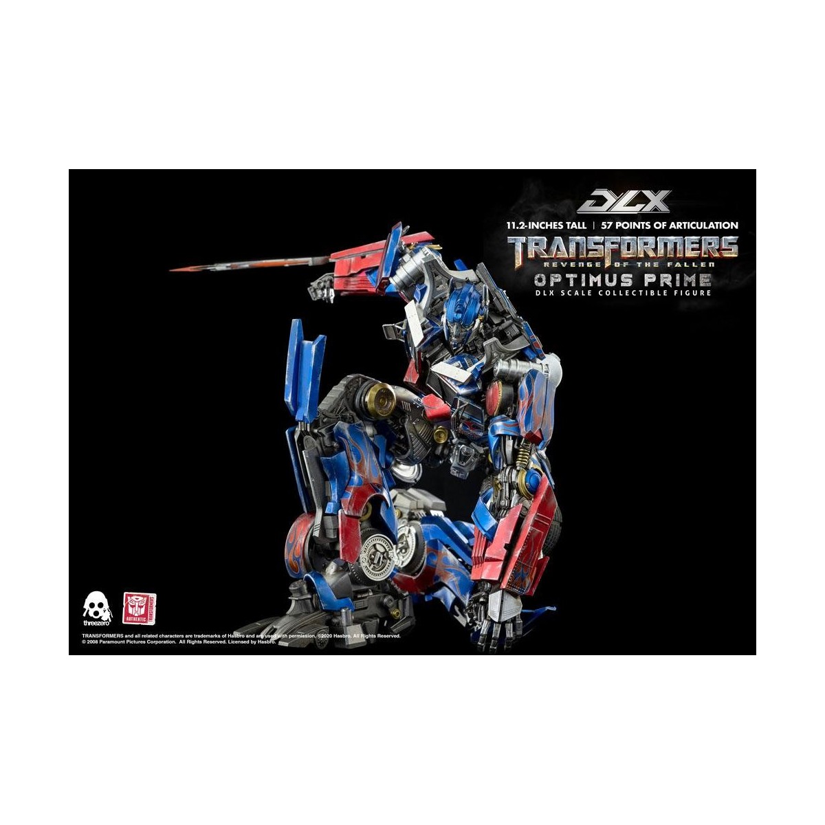 Three0 Transformers - DLX OPTIMUS PRIME - Transformers 2 : Venganza 