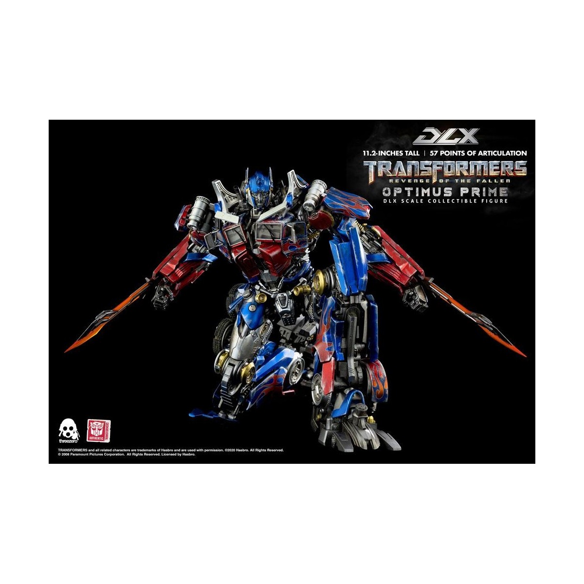 Three0 Transformers - DLX OPTIMUS PRIME - Transformers 2 : Venganza 