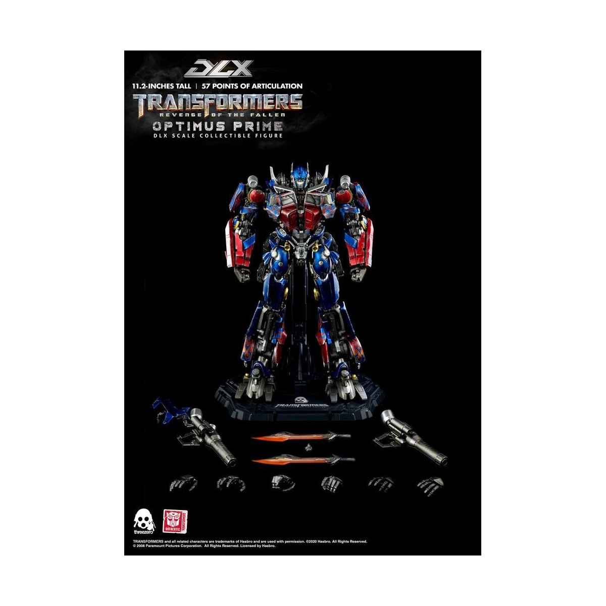 Three0 Transformers - DLX OPTIMUS PRIME - Transformers 2 : Venganza 