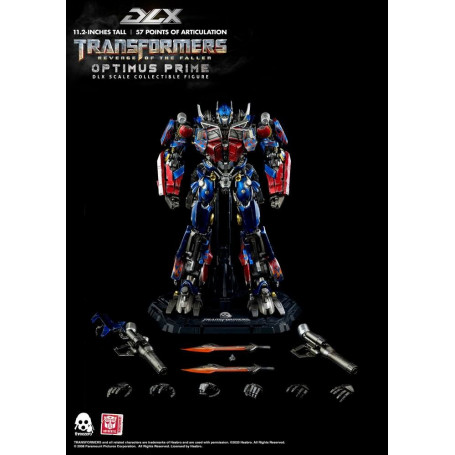 Three0 Transformers - DLX OPTIMUS PRIME - Transformers 2 : Venganza 