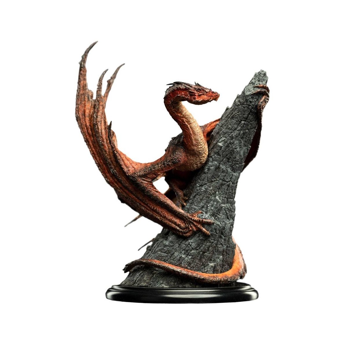 La estatua de Weta Smaug el Magnífico