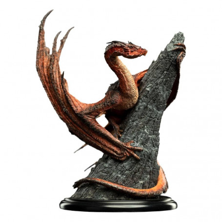 La estatua de Weta Smaug el Magnífico