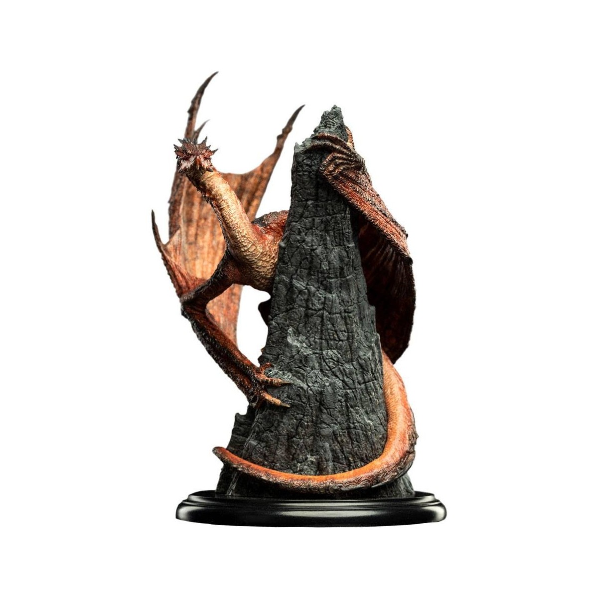 La estatua de Weta Smaug el Magnífico
