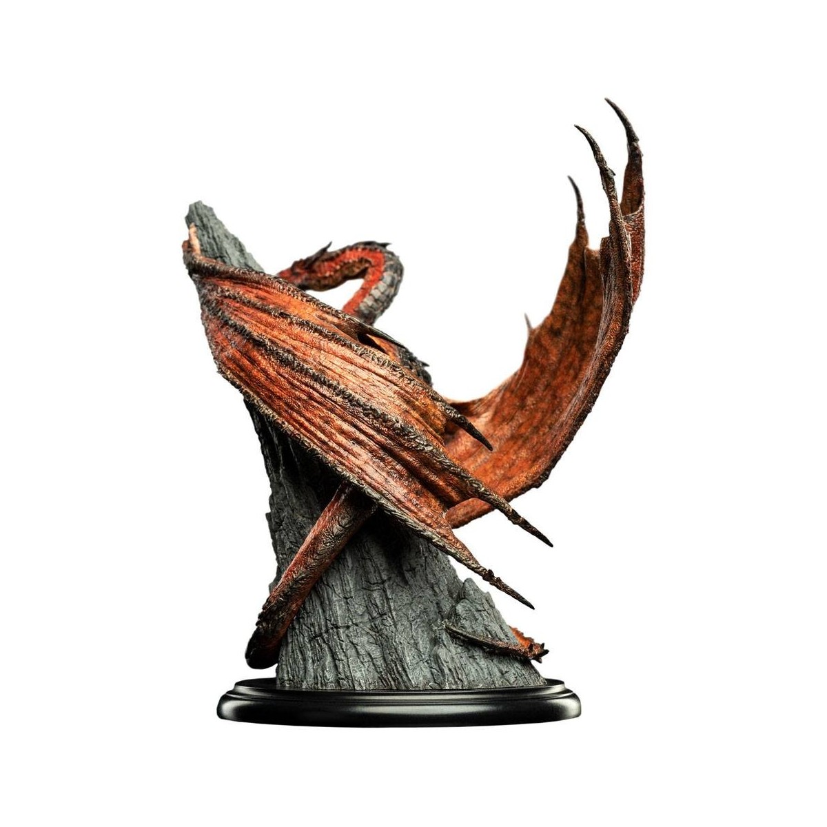 La estatua de Weta Smaug el Magnífico