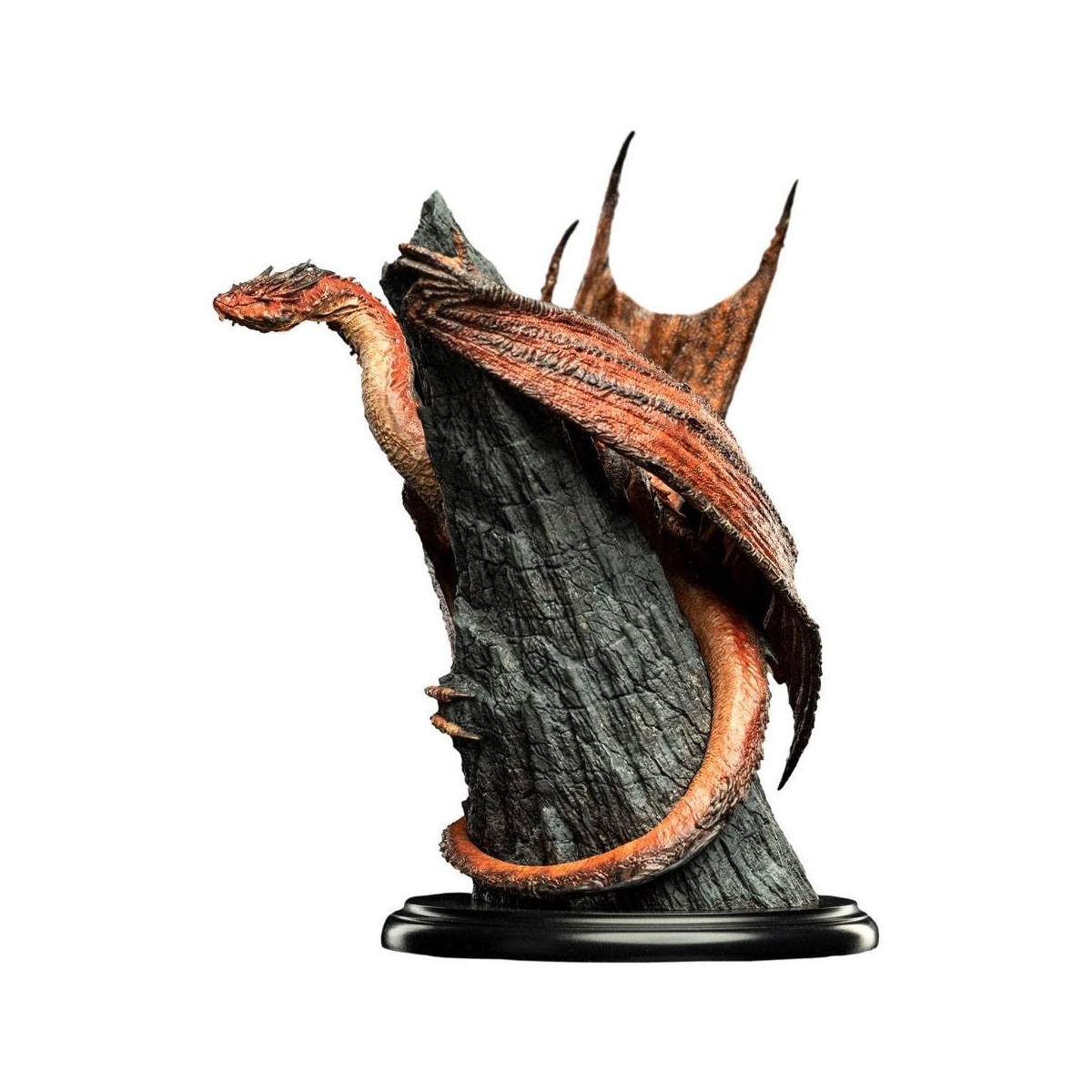 La estatua de Weta Smaug el Magnífico