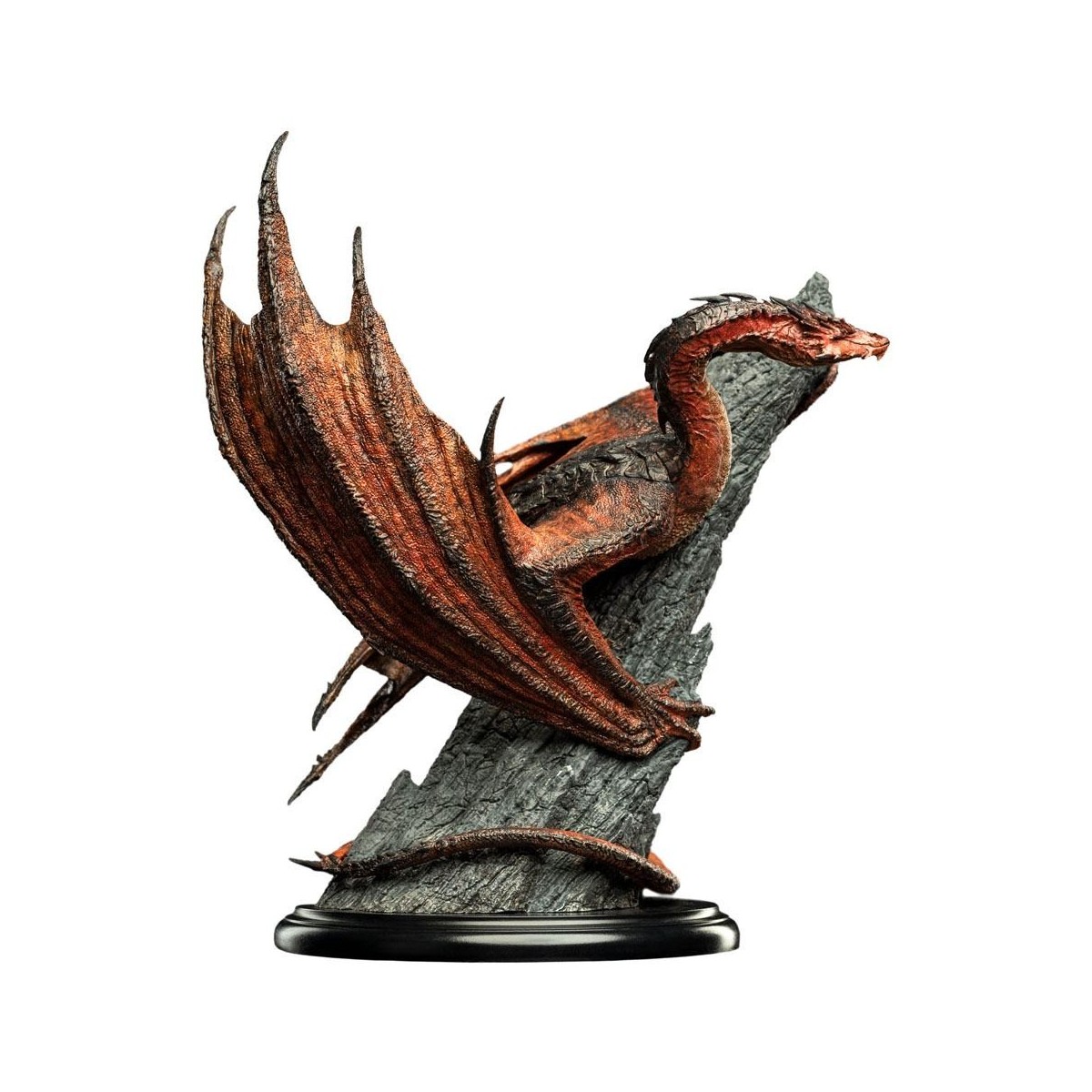 La estatua de Weta Smaug el Magnífico