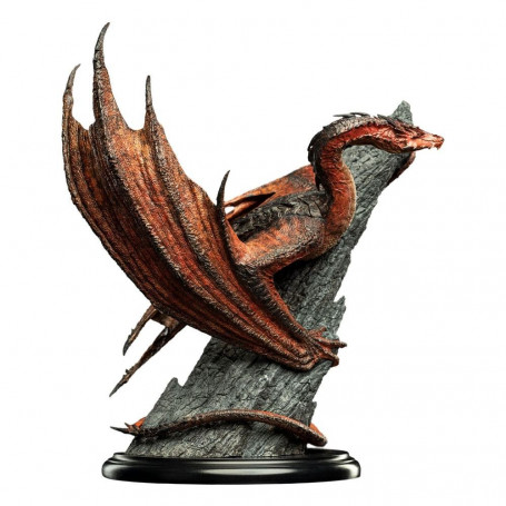 La estatua de Weta Smaug el Magnífico