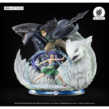 Estatua Tsume Cola de Hada Gajeel & Wendy HQS+