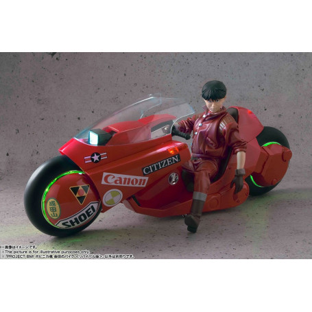 Bandai AKIRA - SOUL OF POPYNICA - KANEDA BIKE REVIVAL Ver. DIECISIÓN