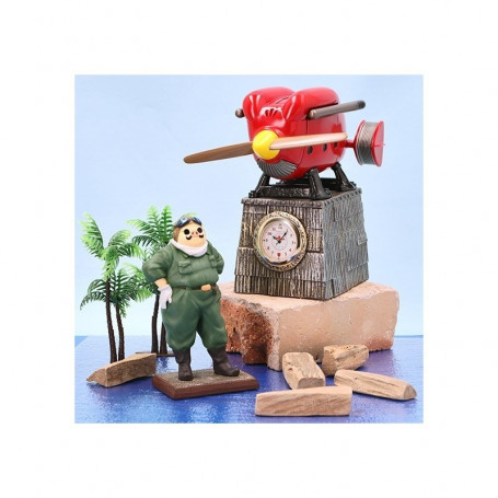 Porco Rosso - Reloj de hidroavión Savoia S.21 y Marco