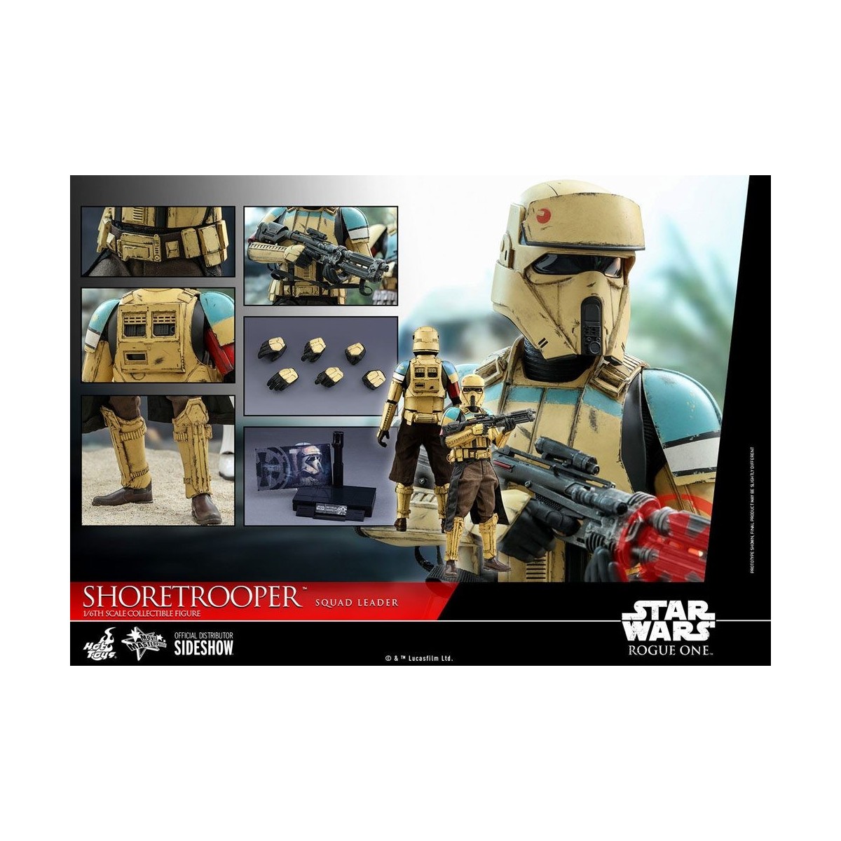 Hot Toys Star Wars Rogue One - Líder de escuadrón de horóscopos