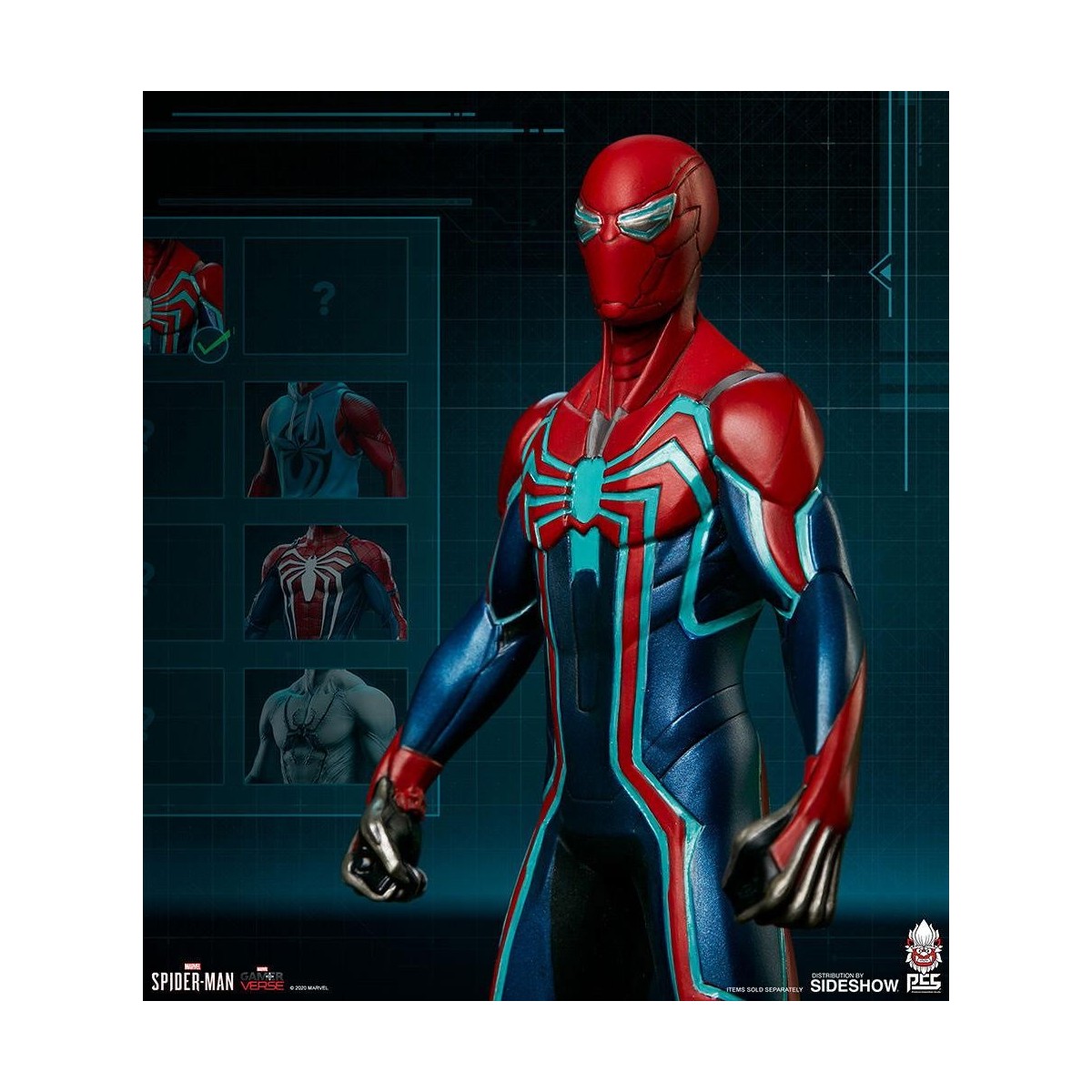 Pop Culture Shock - Estatuilla del Hombre Araña de Marvel Traje de velocidad 1/10