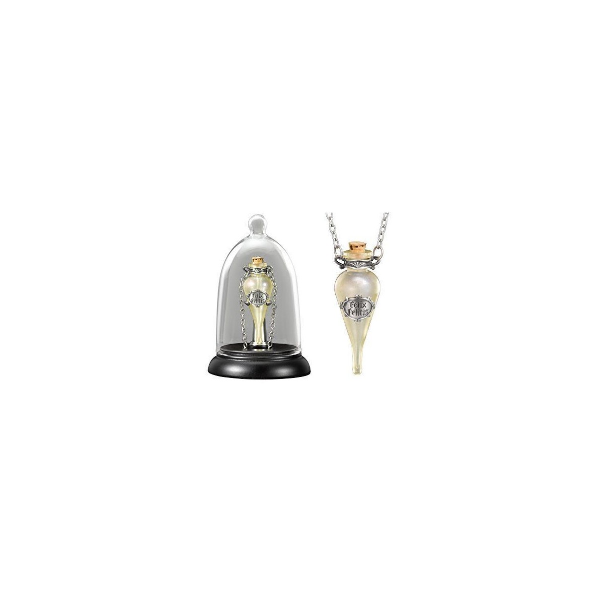  Colección Noble - Harry Potter - Felix felicis - colgante y soporte
