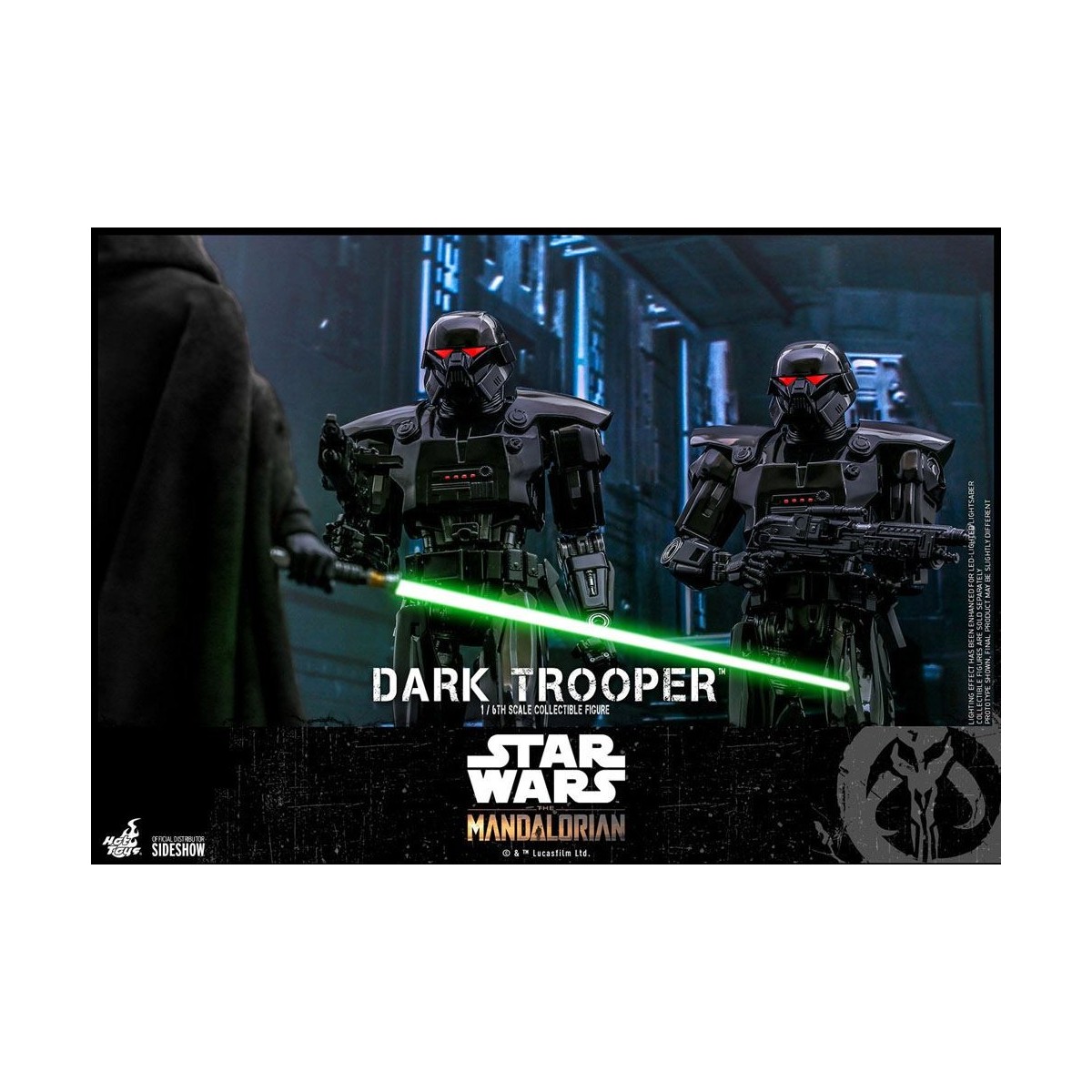 Juguetes calientes Star Wars - El Mandalorian - Dark Trooper 1/6