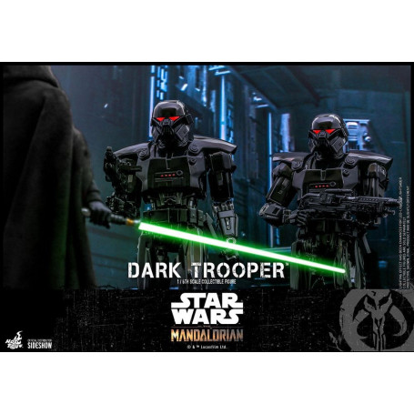 Juguetes calientes Star Wars - El Mandalorian - Dark Trooper 1/6