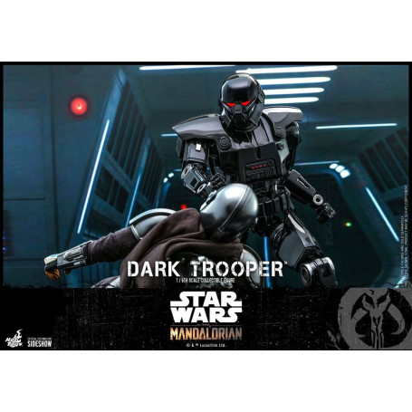 Juguetes calientes Star Wars - El Mandalorian - Dark Trooper 1/6