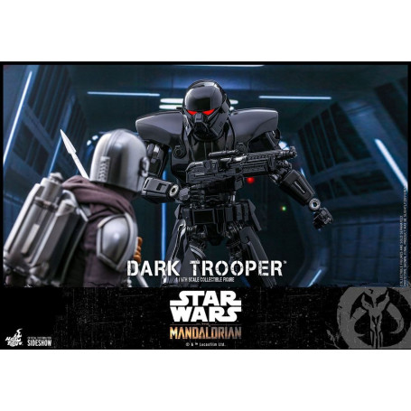 Juguetes calientes Star Wars - El Mandalorian - Dark Trooper 1/6