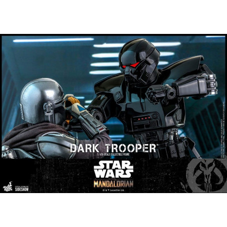 Juguetes calientes Star Wars - El Mandalorian - Dark Trooper 1/6