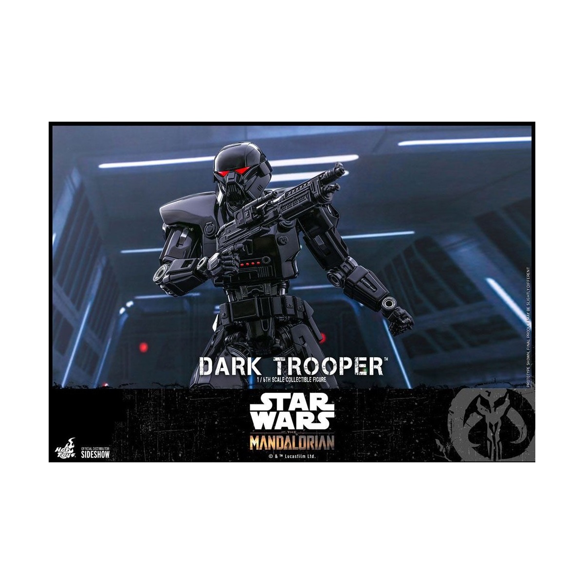Juguetes calientes Star Wars - El Mandalorian - Dark Trooper 1/6