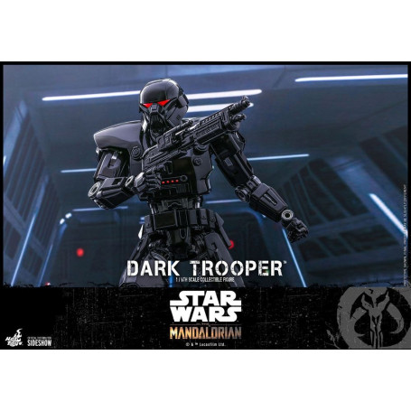 Juguetes calientes Star Wars - El Mandalorian - Dark Trooper 1/6