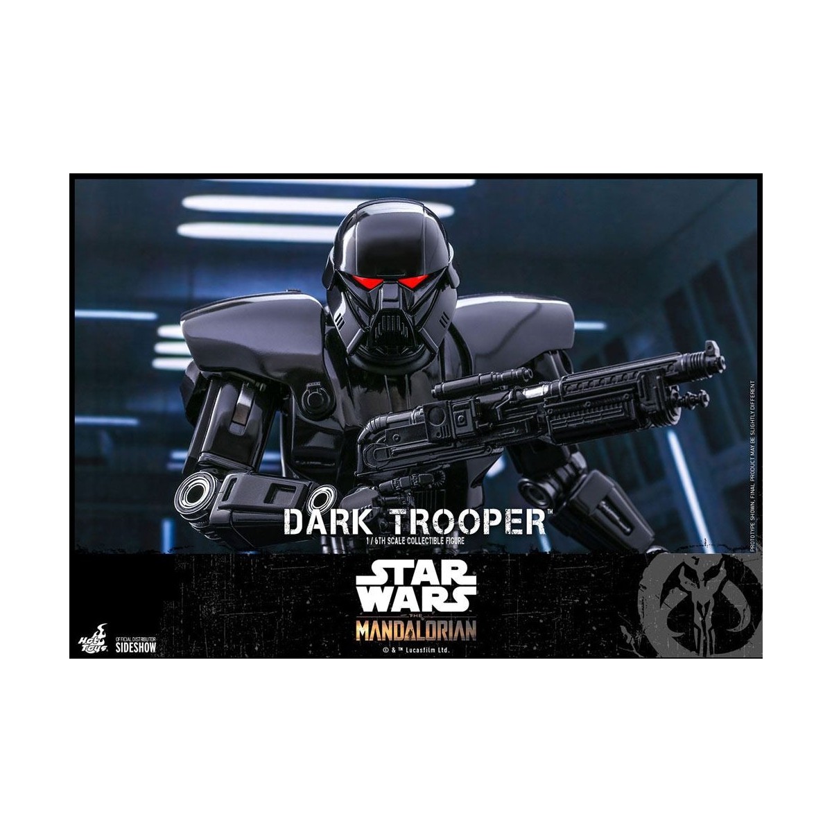 Juguetes calientes Star Wars - El Mandalorian - Dark Trooper 1/6