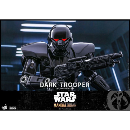 Juguetes calientes Star Wars - El Mandalorian - Dark Trooper 1/6
