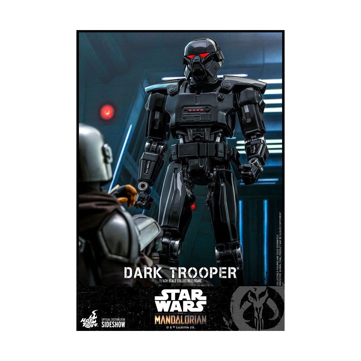 Juguetes calientes Star Wars - El Mandalorian - Dark Trooper 1/6