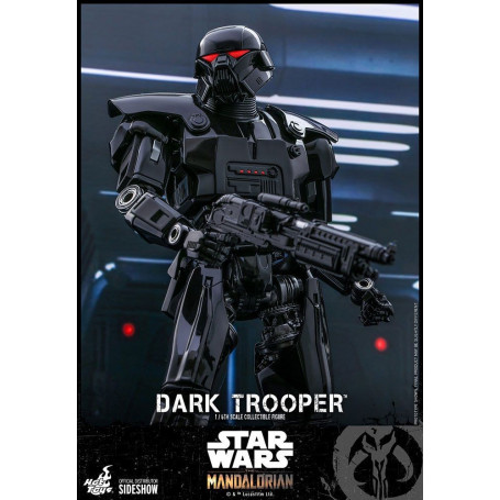 Juguetes calientes Star Wars - El Mandalorian - Dark Trooper 1/6