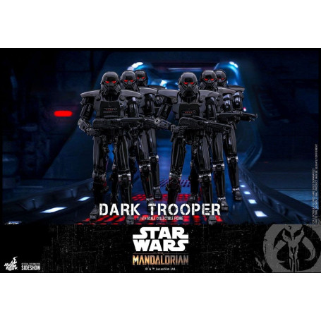 Juguetes calientes Star Wars - El Mandalorian - Dark Trooper 1/6